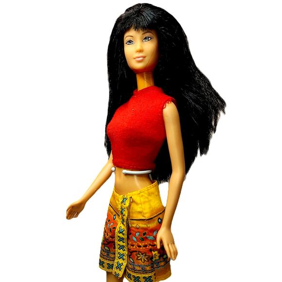 2002 Vintage Rio De Janeiro Lea Barbie Redressed~ Beautiful & Classy - Picture 3 of 11